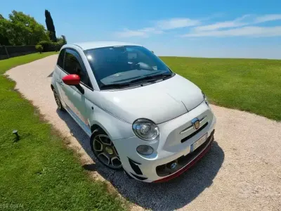 Usata Abarth 500 135 CV (99 kW) 2015 Bianco Utilitaria