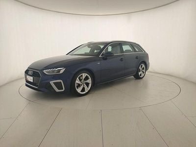 Usata Audi A4 S-Line 163 CV (119 kW) 2022 Blu navarra metallizzato Station wagon