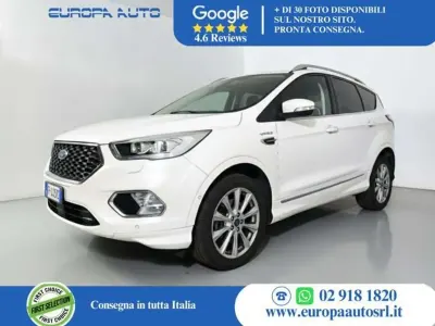 Usata Ford Kuga Vignale 150 CV (110 kW) 2018 Bianco SUV