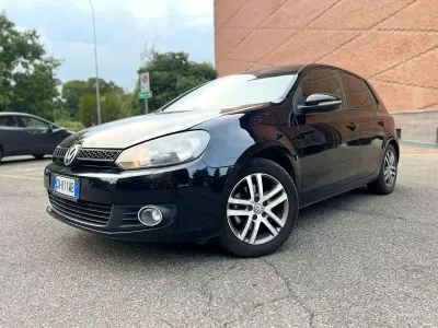 Usata VW Golf VI Comfortline 122 CV (89 kW) 2009 Nero Berlina