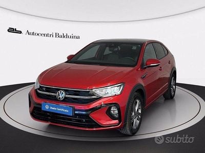 Usata VW Taigo R-line 110 CV (80 kW) 2022 Kings red metalizzato SUV