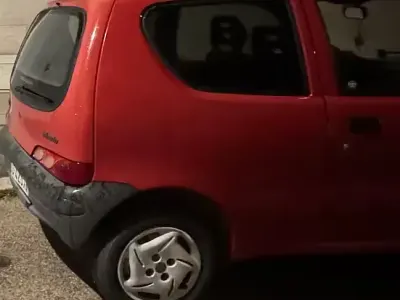 Usata Fiat 600 2002 Rosso Utilitaria