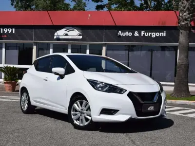 Usata Nissan Micra Acenta 101 CV (74 kW) 2020 Bianco Utilitaria