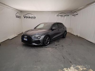 Usata Audi A3 150 CV (110 kW) 2020 Grigio Berlina