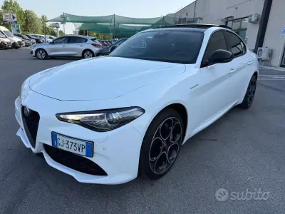 Usata Alfa Romeo Giulia Veloce 280 CV (205 kW) 2022 Bianco Berlina