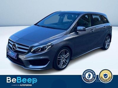 Usata Mercedes B200 Premium 136 CV (100 kW) 2018 Grigio metallizzato Monovolume