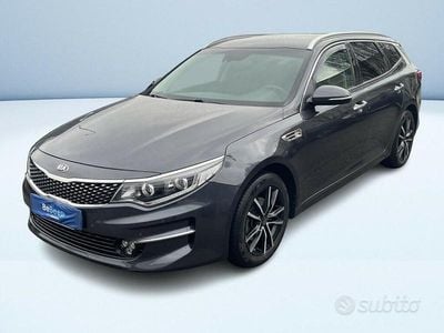 Usata Kia Optima 141 CV (103 kW) 2017 Grigio Station wagon