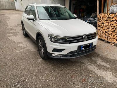 Usata VW Tiguan 150 CV (110 kW) 2017 Bianco SUV