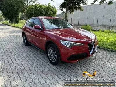 Usata Alfa Romeo Stelvio 190 CV (139 kW) 2018 Rosso SUV