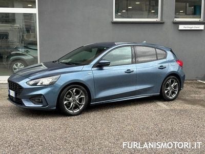 Usata Ford Focus ST-Line 125 CV (91 kW) 2019 Blu