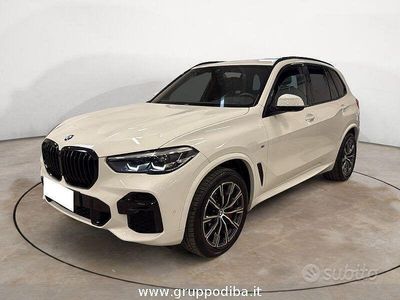 Usata BMW X5 M Sport 340 CV (250 kW) 2021 Bianco SUV