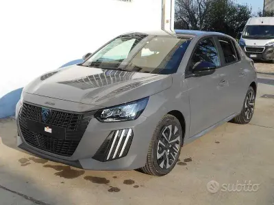 Uusi Peugeot 208 Allure 101 HP (74 kW) 2025 Harmaa Viistoperä