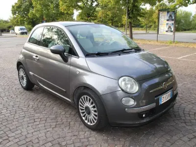 Usata Fiat 500 Lounge 69 CV (50 kW) 2010 Grigio Utilitaria