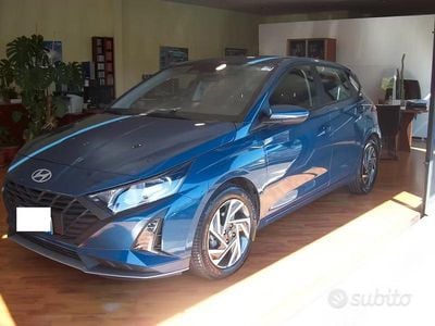 Usata Hyundai i20 78 CV (57 kW) 2025 Blu Utilitaria