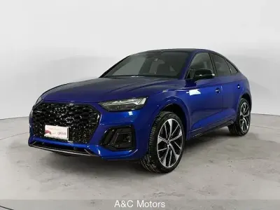 Brugt Audi Q5 Sportback S-line plus 204 HK (150 kW) 2022 Blå SUV