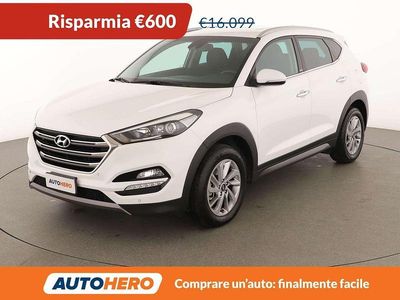 Usata Hyundai Tucson Xpossible 136 CV (100 kW) 2016 Bianco SUV
