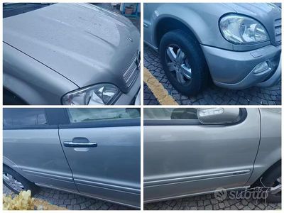 Usata Mercedes ML270 SE 163 CV (119 kW) 2004 Grigio SUV