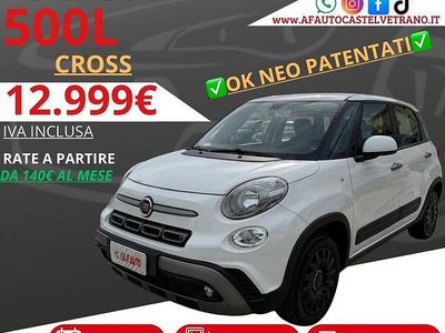 Usata Fiat 500L Cross 95 CV (69 kW) 2022 Bianco Monovolume