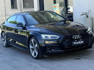 Usata Audi A5 Sportback S-Line 190 CV (139 kW) 2019 Nero Utilitaria