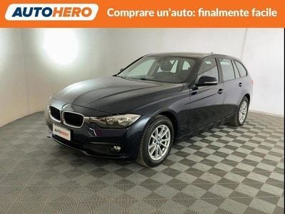 Usata BMW 316 Advantage 115 CV (84 kW) 2017 Blu Station wagon