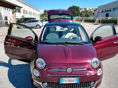 Usata Fiat 500 69 CV (50 kW) 2017 Rosso Berlina