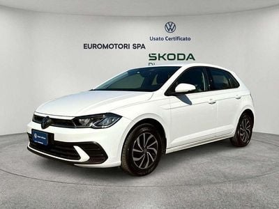 Usata VW Polo Life 95 CV (69 kW) 2023 Bianco Utilitaria