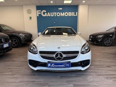 Usata Mercedes SLC200 Premium 204 CV (150 kW) 2016 Bianco Cabrio
