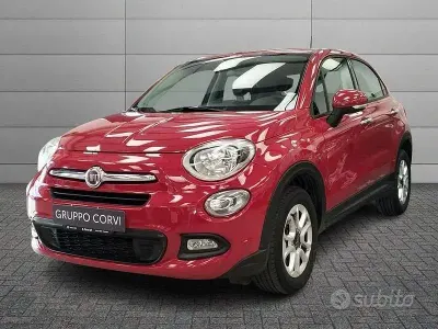 Usata Fiat 500X Lounge 95 CV (69 kW) 2018 Rosso SUV