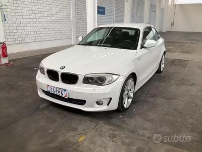 Usata BMW 118 Coupé 143 CV (105 kW) 2012 Bianco Coupé