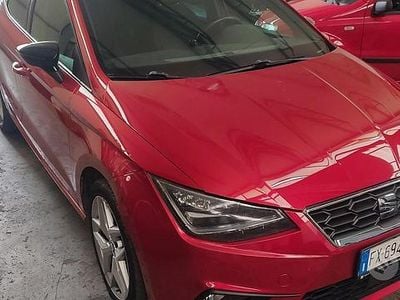 Usata Seat Ibiza FR 89 CV (65 kW) 2019 Rosso Utilitaria