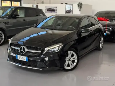 Usata Mercedes A180 Premium 109 CV (80 kW) 2018 Nero Berlina