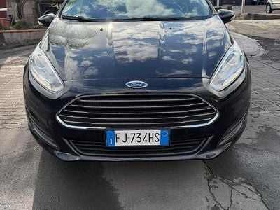 Usata Ford Fiesta Titanium 75 CV (55 kW) 2017 Nero Berlina