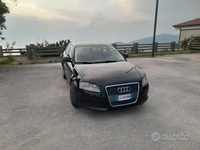 Usata Audi A3 Ambiente 105 CV (77 kW) 2009 Nero Utilitaria