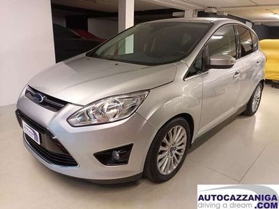 Usata Ford C-MAX Titanium 120 CV (88 kW) 2014 Grigio polvere di luna Monovolume