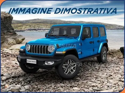 Nuova Jeep Wrangler Limited 271 CV (199 kW) 2025 Blu SUV