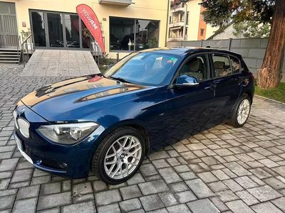 Usata BMW 116 115 CV (84 kW) 2012 Blu Utilitaria