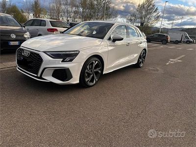 Usata Audi A3 S-Line 116 CV (85 kW) 2024 Bianco Berlina