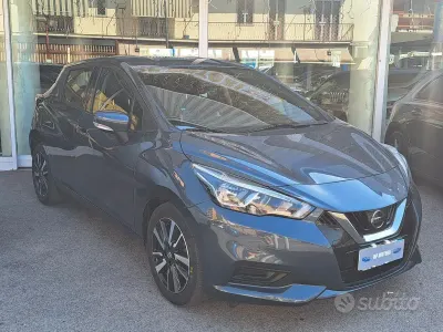 Usata Nissan Micra N-Connecta 90 CV (66 kW) 2017 Grigio Utilitaria