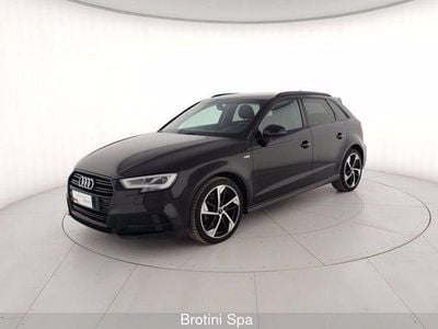 Usata Audi A3 Admired 116 CV (85 kW) 2019 Nero metallizzato Berlina