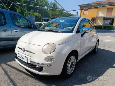 Usata Fiat 500 Lounge 69 CV (50 kW) 2012 Bianco Berlina