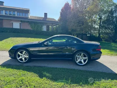 Usata Mercedes SL55 AMG AMG 500 CV (367 kW) 2003 Nero Cabrio