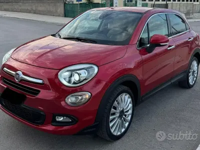 Usata Fiat 500X Lounge 120 CV (88 kW) 2016 Rosso SUV