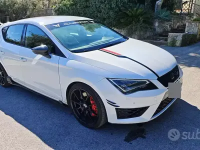 Usata Seat Leon CUPRA 300 CV (220 kW) 2016 Bianco Berlina