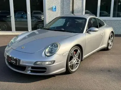 Usata Porsche 997 354 CV (260 kW) 2008 Argento Coupé