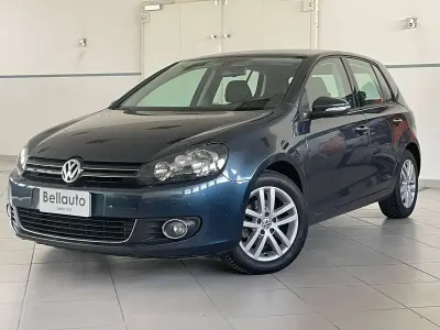 Usata VW Golf VI Highline 110 CV (80 kW) 2009 Blu/azzurro Utilitaria