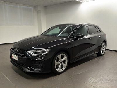 Usata Audi A3 S-Line 150 CV (110 kW) 2025 Nero mythos metallizzato Berlina