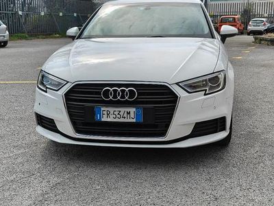 Usata Audi A3 116 CV (85 kW) 2018 Bianco Berlina