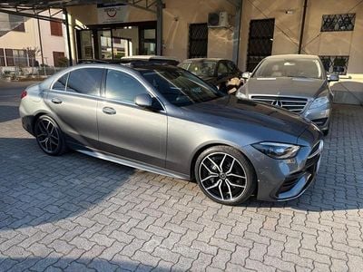 Usata Mercedes C200 Premium Plus 200 CV (147 kW) 2022 Gray Berlina
