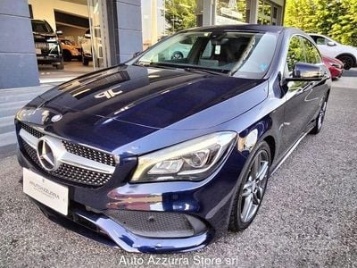 Usata Mercedes CLA180 Shooting Brake Premium 109 CV (80 kW) 2017 Blu Station wagon