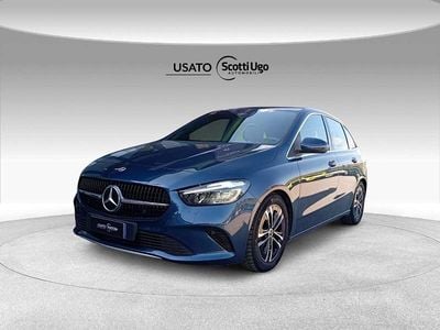 Usata Mercedes B180 Advanced 116 CV (85 kW) 2023 Blu Monovolume